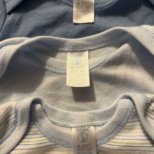 Boys 6 month short sleeve onesies